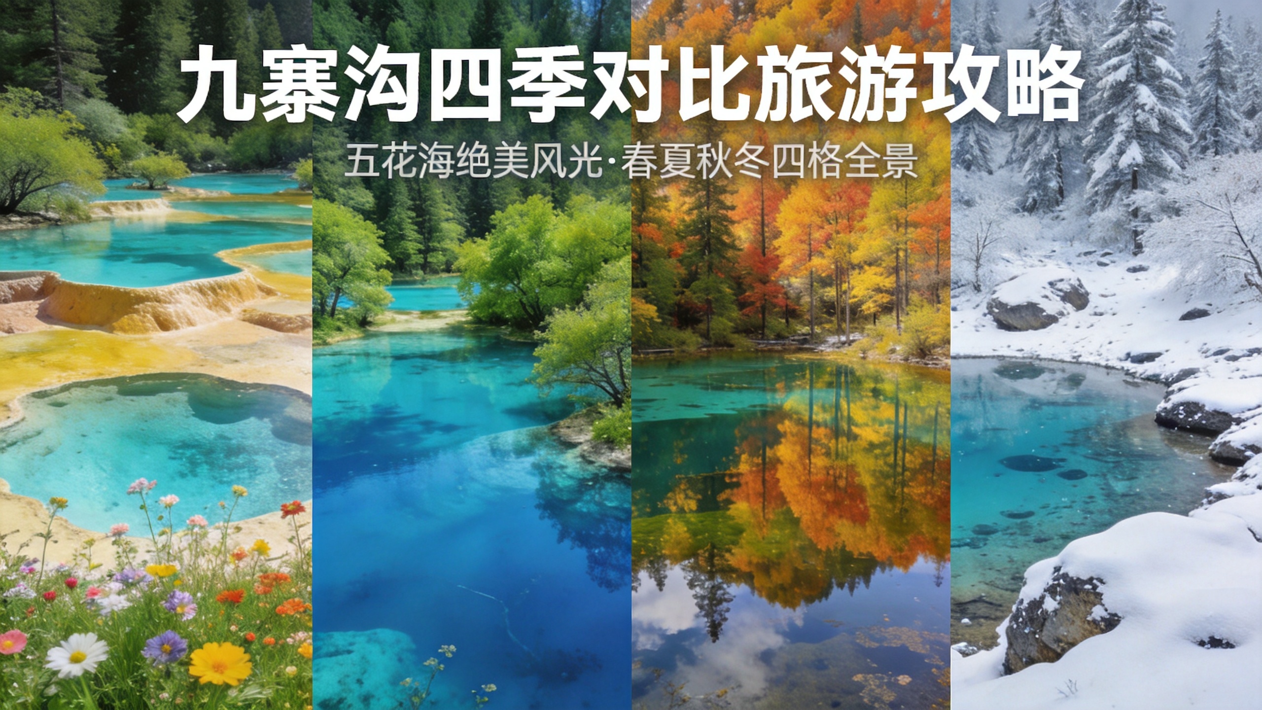 九寨沟几月去最美？四季风景对比+门票交通全攻略