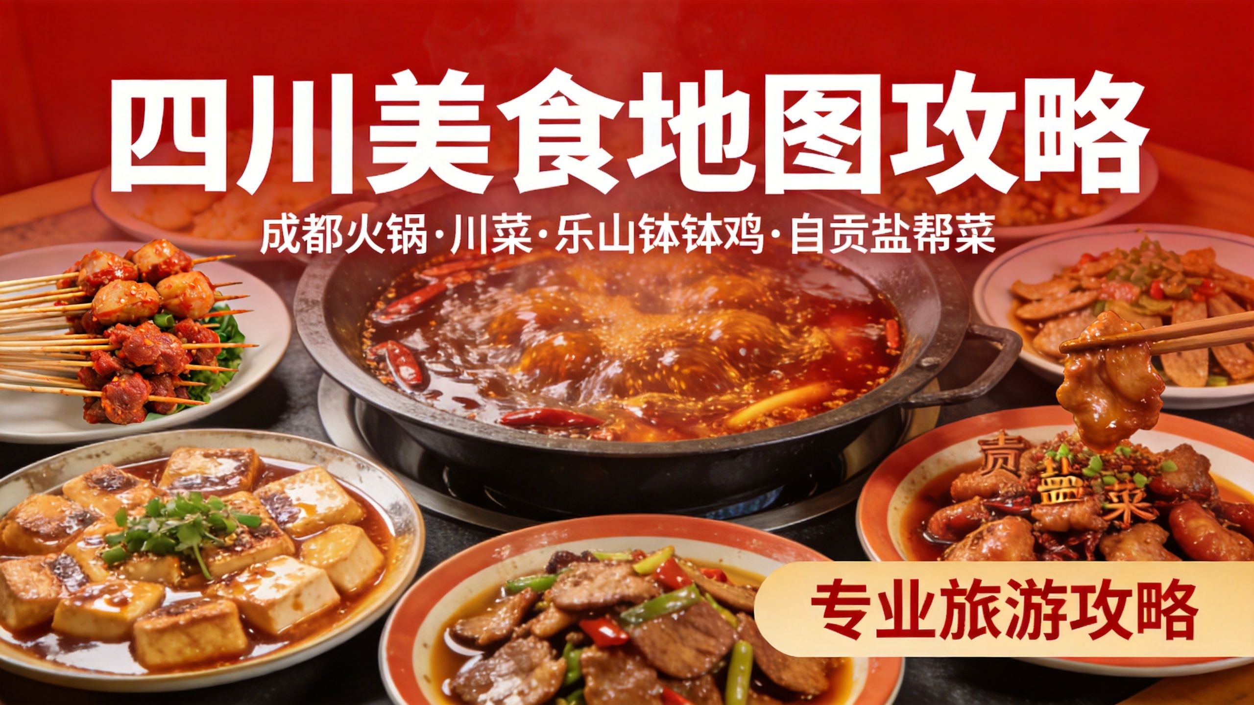 四川美食地图：成都+乐山+自贡8家必吃老店推荐