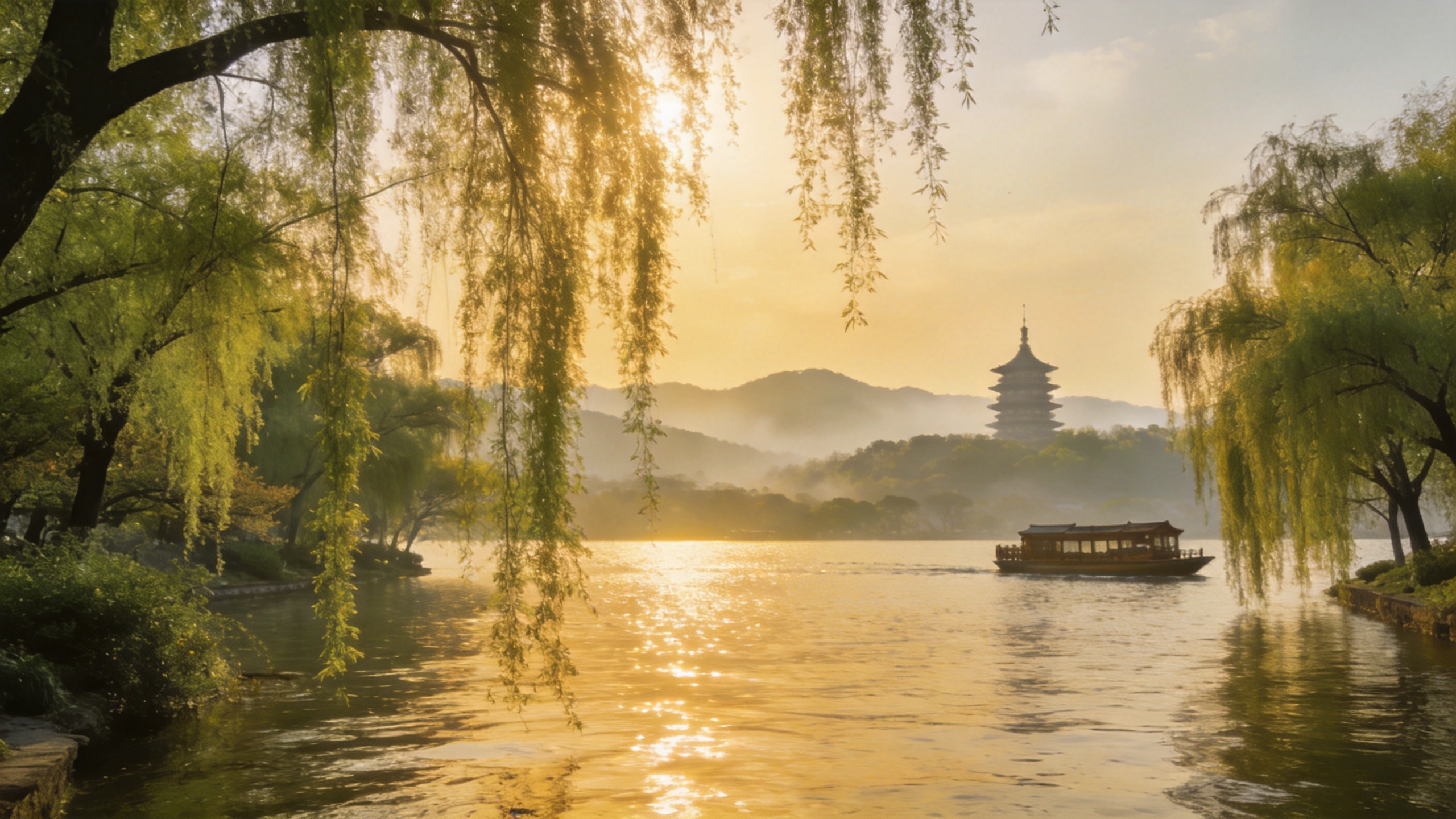 杭州西湖+灵隐寺+千岛湖+乌镇4日江南水乡游